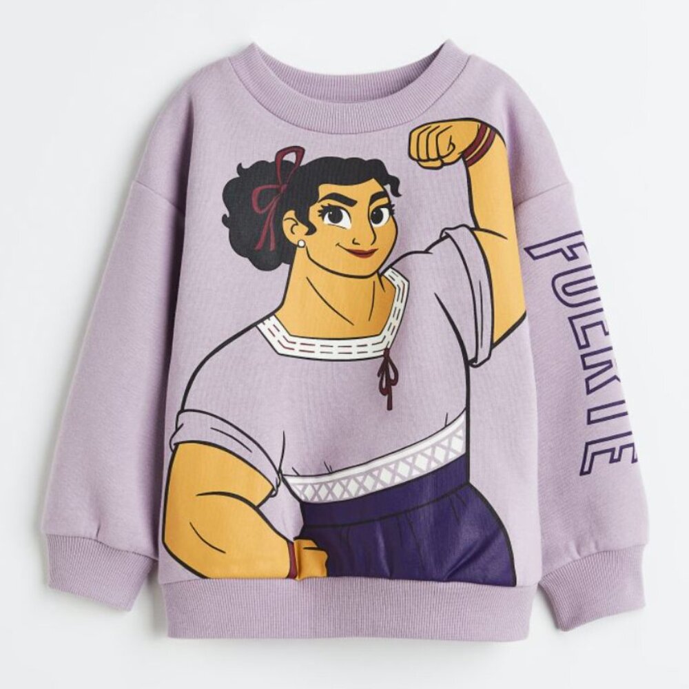 H&M Girls Printed Encanto Sweatshirt 3-4T